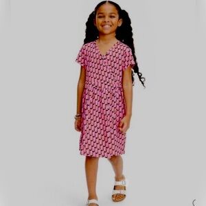 DVF for Target Pink faux wrap dress!